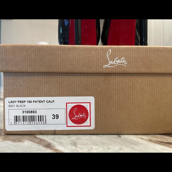 Authentic Christian Louboutin. Lady Peep 150mm Size 39 - Picture 6 of 9